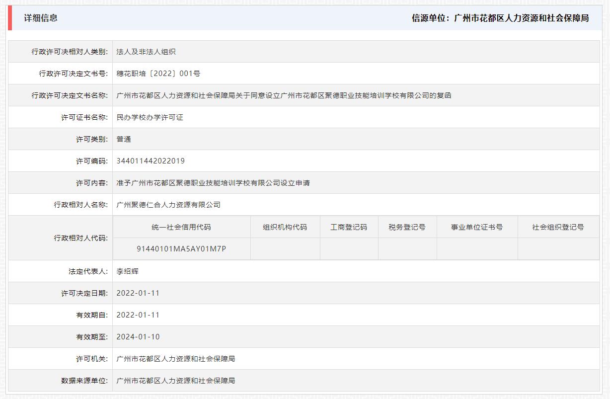 1.14准予广州市花都区聚德职业技能培训学校有限公司设立申请.jpg