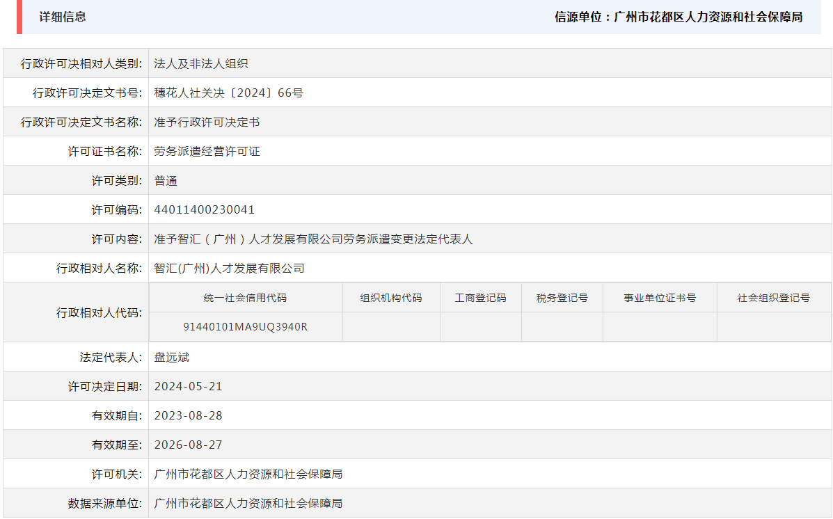 5.21准予智汇（广州）人才发展有限公司劳务派遣变更法定代表人.png