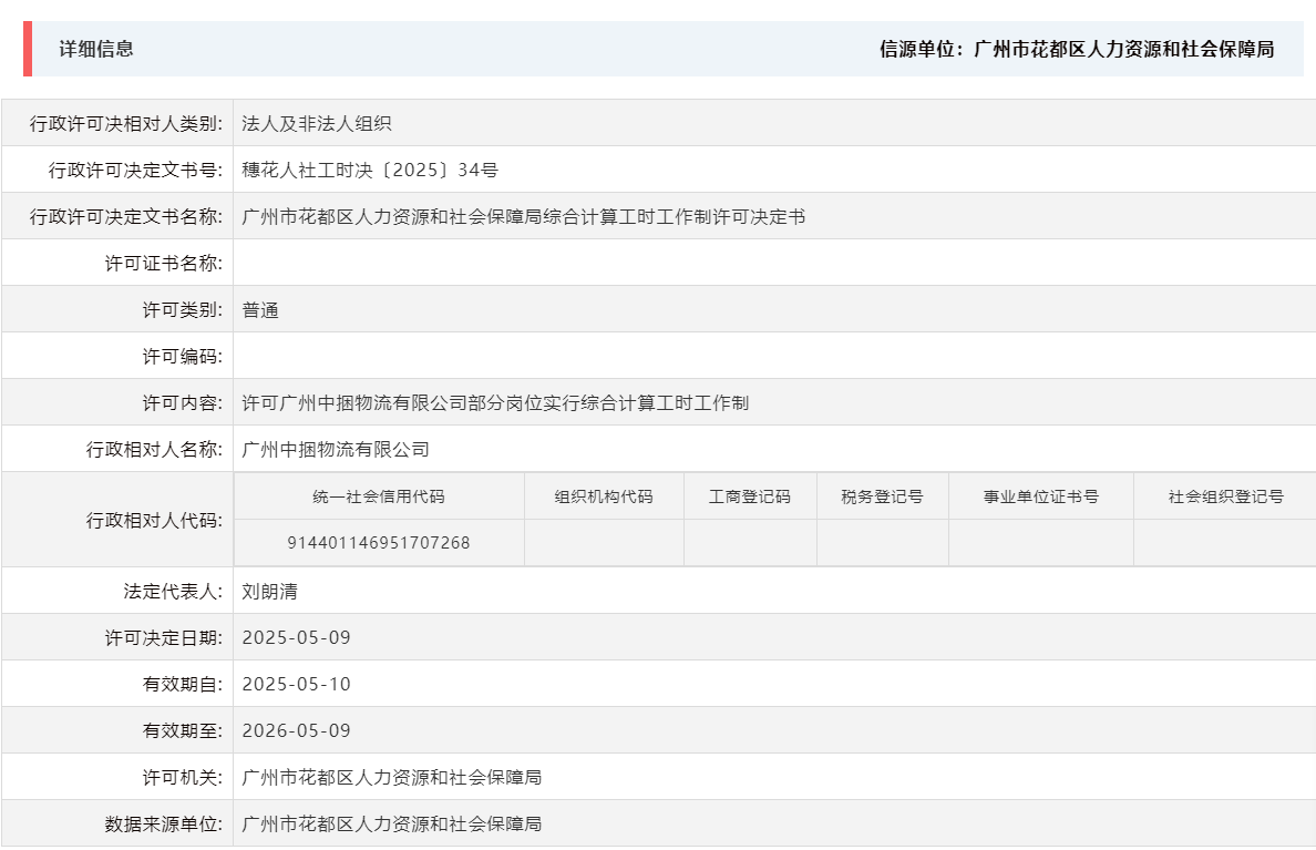 5.9许可广州中捆物流有限公司部分岗位实行综合计算工时工作制.png