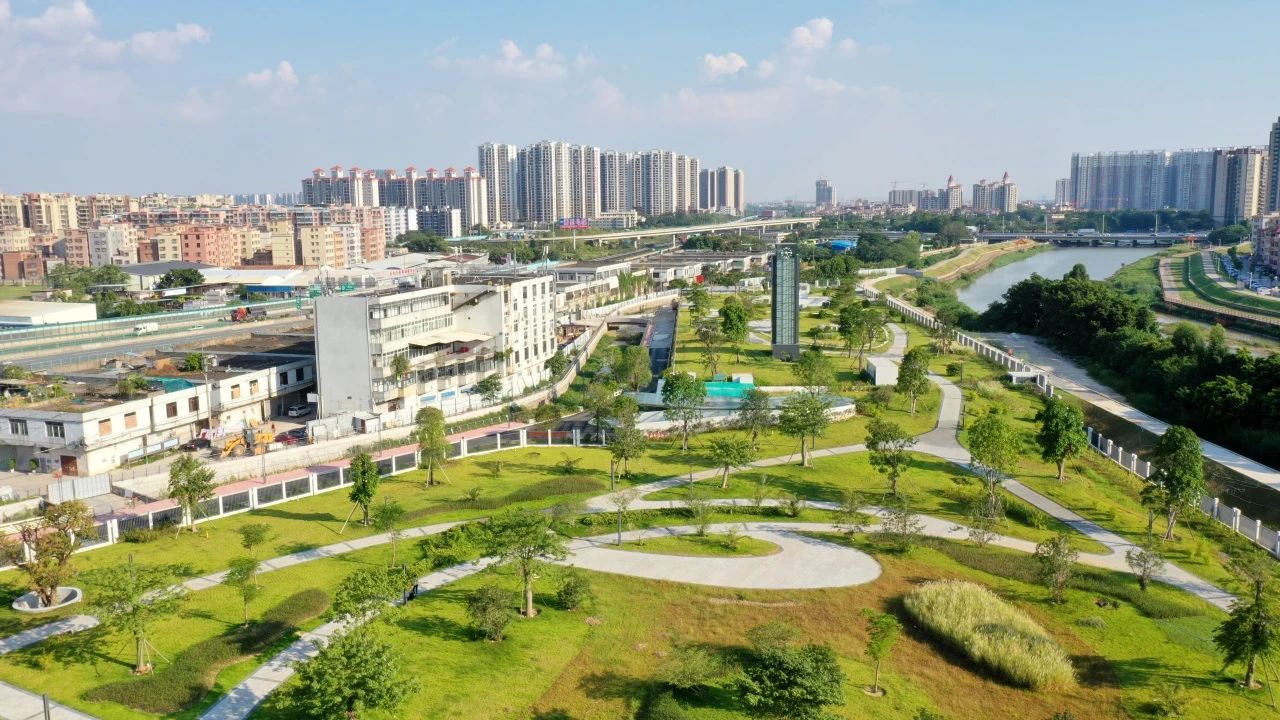 大陵河三华净水厂鸟瞰图.jpg