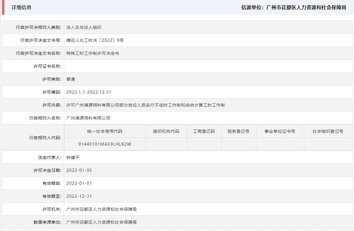 1.10 许可广州漓源饲料有限公司部分岗位人员实行不定时工作制和综合计算工时工作制.jpg