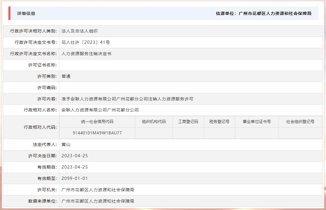 4.25准予安联人力资源有限公司广州花都分公司注销人力资源服务许可.jpg