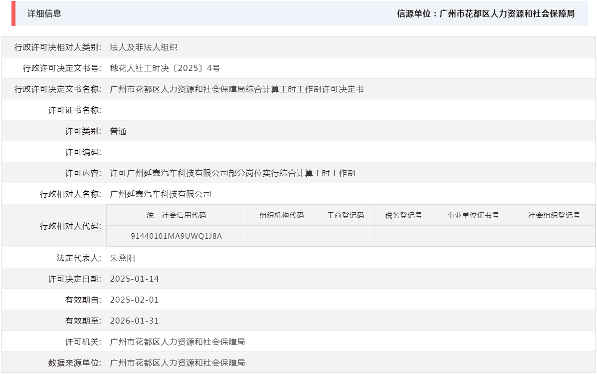 1.14许可广州延鑫汽车科技有限公司部分岗位实行综合计算工时工作制.png